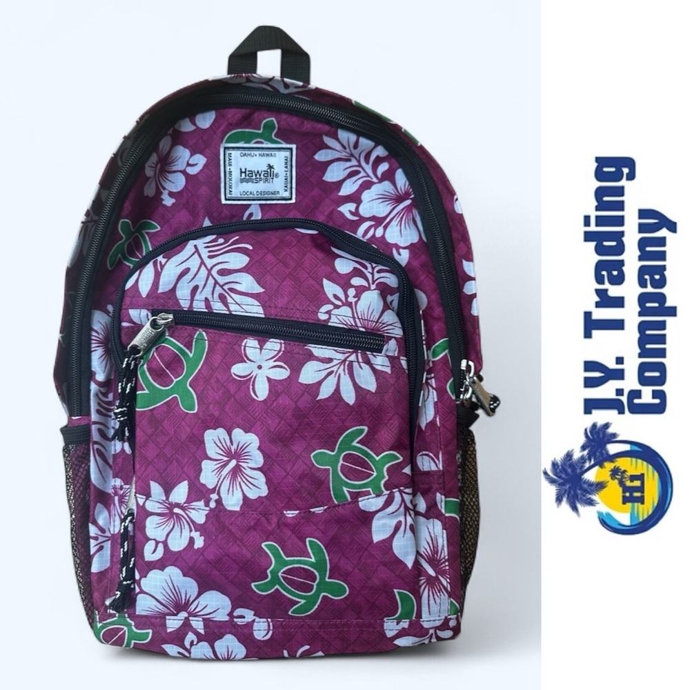 JY Trading Co. Hawaiian Floral Kids Backpack, MSRP $19